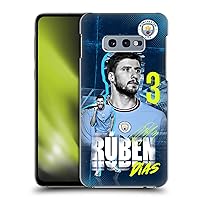 Head Case Designs Officially Licensed Manchester City Man City FC Rúben Dias 2022/23 First Team Hard Back Case Compatible with Samsung Galaxy S10e