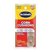 CORN CUSHIONS, 9 ct // Immediate & All-Day Pain Relief - Designed to Stay on All Day
