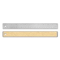 Alumicolor 8012 Flexible Stainless Steel ruler, measuring tool, 12IN