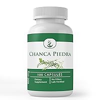 Pure Original Ingredients Chanca Piedra (100 Capsules) Always Pure, No Additives Or Fillers, Lab Verified