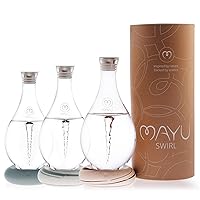 Triple Mayu Swirl - The Ultimate Gift Bundle of Mayu Swirl Structured Water Pitcher