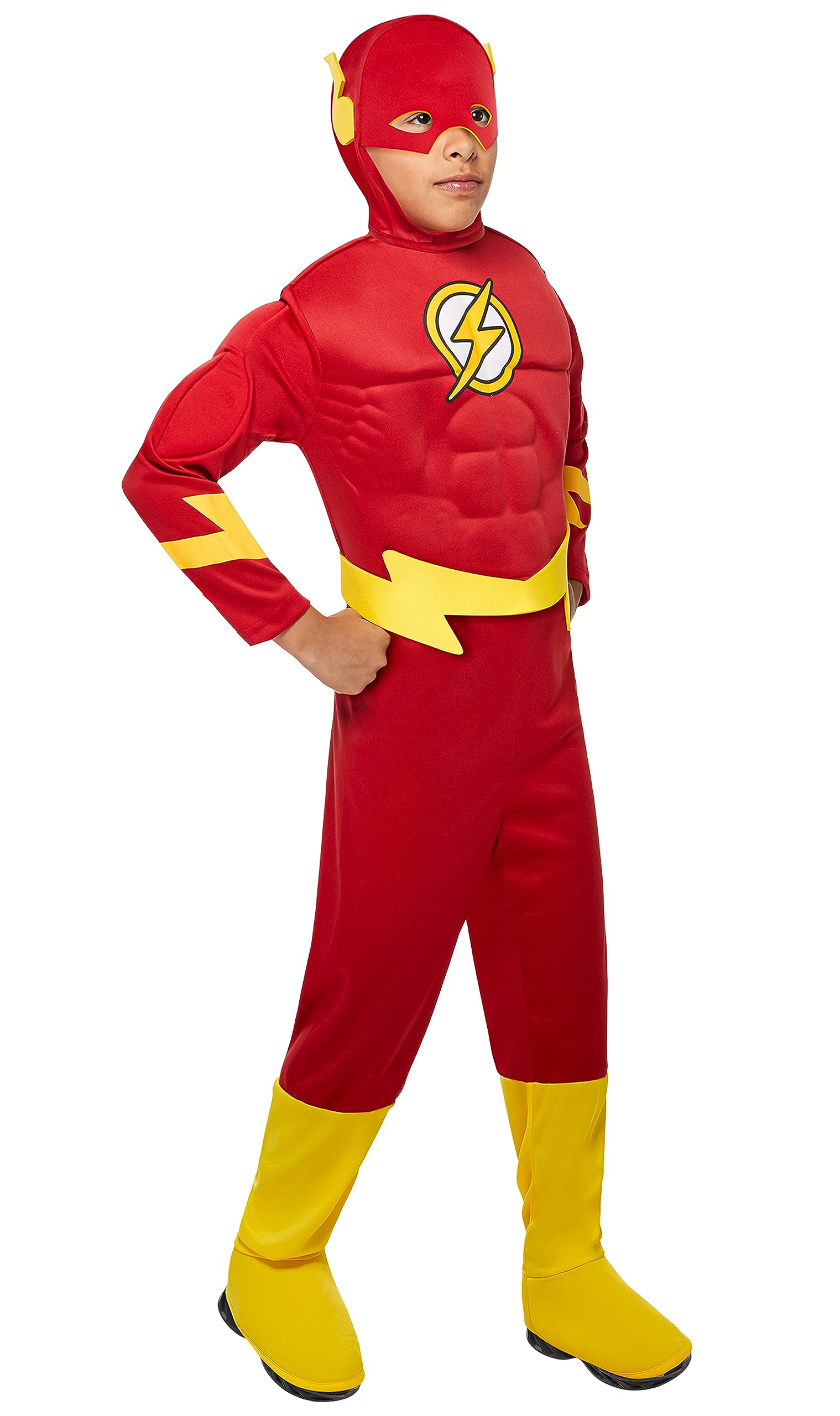 Rubie's DC Comics Deluxe Muscle Chest The Flash Child's Costume