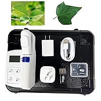 Portable Chlorophyll Meter Detector Chlorophyll Tester Plant Chlorophyll Content Analyzer with Range 0.0 to 99.9 SPAD for Measuring Chlorophyll Content Digital Display