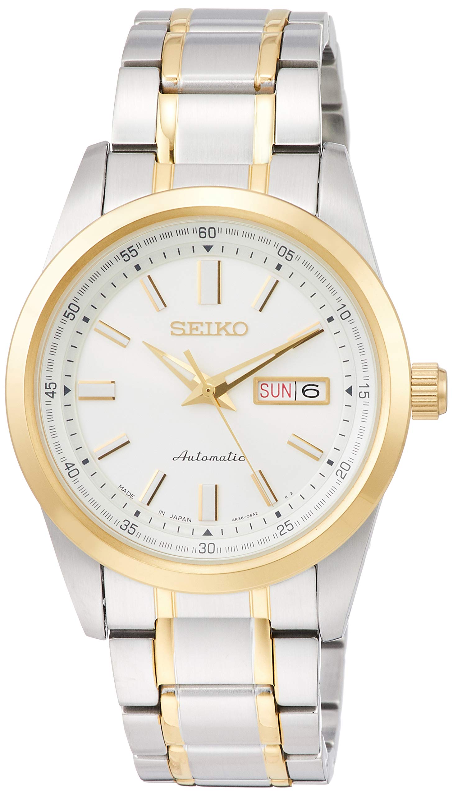 Mua Seiko Selection SARV004 Men's Mechanical Watch, Automatic (Hand Winding),  See Through Back, Day/Date Notation, Reinforced Waterproof for Daily Use  (10 ATM), Silver, Dial color - white, Mechanical Automatic Watch (Hand  Winding)
