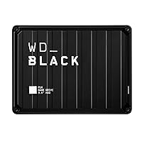 WD_BLACK 2TB P10 Game Drive - External HDD, Portable Hard Drive, for On-The-Go Access to Your Game Library, Works with Console or PC - WDBA2W0020BBK-WES1