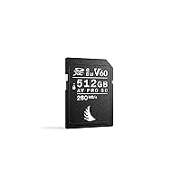 Angelbird - AV PRO SD V60 MK2-512 GB - SDXC UHS-II Memory Card - Widely Compatible - up to 6K - for High-Res Photography, Continuous Mode Shooting and Light Video Production Angelbird - AV PRO SD V60 MK2-512 GB - SDXC UHS-II Memory Card - Widely Compatible - up to 6K - for High-Res Photography, Continuous Mode Shooting and Light Video Production
