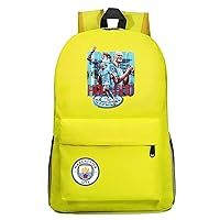 Wear Resistant College Backpack Erling Haaland Rucksack Large Capacity Casual Daypacks for Hiking