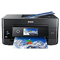 Expression Premium XP-7100 Wireless Color Photo Printer with ADF, Scanner and Copier, Black, Small