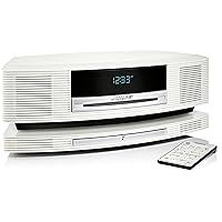 Bose Wave SoundTouch Music System III in High-Gloss Pearl White, Limited Edition Bose @ 50 th Year Anniversary, Rare Commemorative Collectible