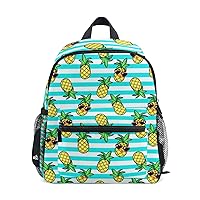 My Daily Kids Backpack Pineapple Sunglasses Summer Nursery Bags for Preschool Children
