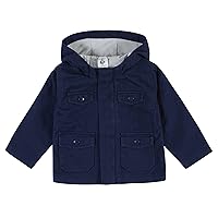 Baby Hooded Cotton Twill Utility Jacket (Infant Toddler)