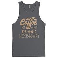 Threadrock Men's Coffee by Any Beans Necessary Tank Top