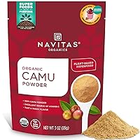 Camu Camu Powder, 3 oz. Bag, 17 Servings — Organic, Non-GMO, Gluten-Free