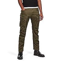 G-STAR RAW Men's Rovic Zip 3D Straight Tapered Fit Cargo Pants
