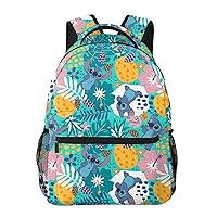 Cute Backpack Unisex Travel Lightweight Backpack Laptop Backpacks Casual Shoulders Bag School Bag For Men Women Boy, One Size, Multicolor