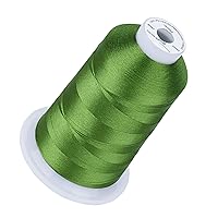 Simthread Embroidery Thread Ivy Green S038 5500 Yards, 40wt 100% Polyester for Brother, Babylock, Janome, Singer, Pfaff, Husqvarna, Bernina Machine