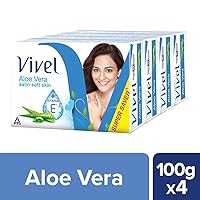 Aloe Vera Soap, 100g (Pack of 4)