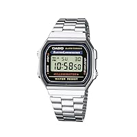 Casio A168WA-1 Mens Classic Digital Bracelet Watch