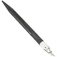 Resin Holder Art Knife, 1 Knife (D-400P), Black
