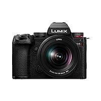 Panasonic LUMIX S5II Mirrorless Camera, 24.2MP Full Frame with Phase Hybrid AF, New Active I.S. Technology, Unlimited 4:2:2 10-bit Recording with 20-60mm F3.5-5.6 L Mount Lens - DC-S5M2KK Black Panasonic LUMIX S5II Mirrorless Camera, 24.2MP Full Frame with Phase Hybrid AF, New Active I.S. Technology, Unlimited 4:2:2 10-bit Recording with 20-60mm F3.5-5.6 L Mount Lens - DC-S5M2KK Black