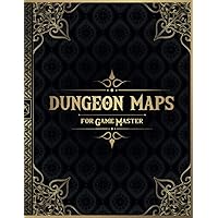 Dungeon Maps for Game Master: 50 Unique and Customizable Dungeon Maps for DnD Tabletop Role-Playing Games (RPG Maps for Game Master) Dungeon Maps for Game Master: 50 Unique and Customizable Dungeon Maps for DnD Tabletop Role-Playing Games (RPG Maps for Game Master) Paperback Hardcover
