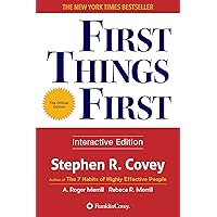 First Things First First Things First Paperback Kindle Audible Audiobook Hardcover MP3 CD