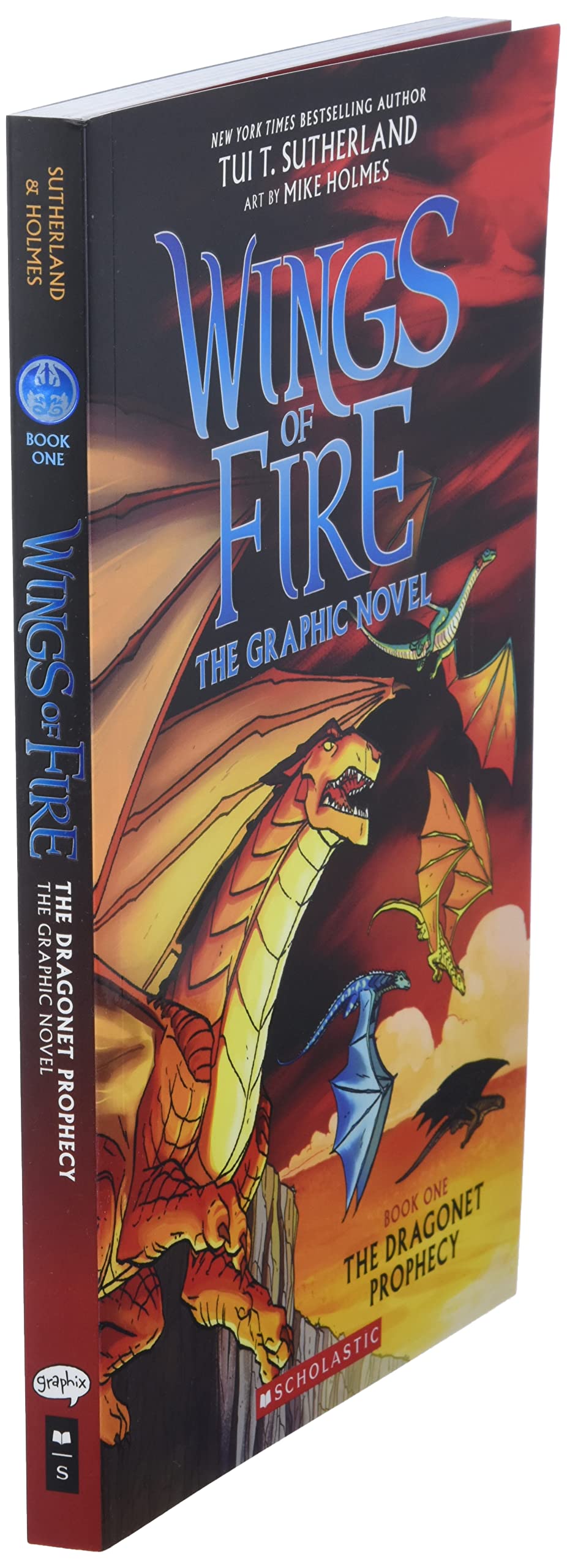 Wings of Fire: The Dragonet Prophecy: A Graphic Novel (Wings of Fire Graphic Novel #1) (1) (Wings of Fire Graphix)