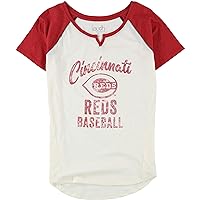 TOUCH Womens Cinncinati Reds Baseball Graphic T-Shirt