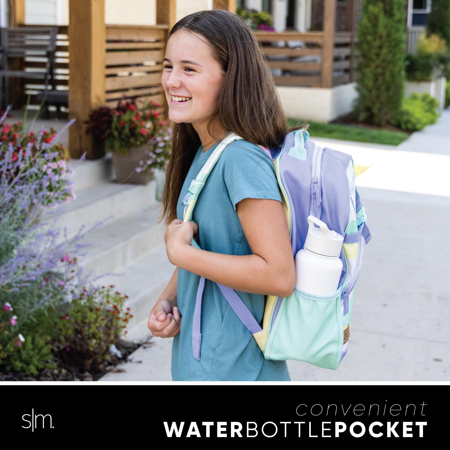 Simple Modern Toddler Backpack for School Girls | Kindergarten Elementary Kids Backpack | Fletcher Collection | Kids - Medium (15
