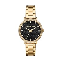 Michael Kors Pyper Women's Watch, Stainless Steel Watch for Women with Steel, Leather, or Silicone Band