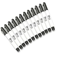 20-20-style BoldWriter 20 Pen - Easy-to-See Bold-Point - Blk - 12 Pack
