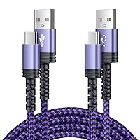 Type C Cable 3ft Fast USB C Charging Cord Braided Android Charger 2 Pack for Google Pixel 7 6 6 Pro 5 4 4A 4XL 3 3A 3XL,Samsung Galaxy S22 Ultra S21 FE A13 5G S21 S20 A03s A53 A10e A12 A22 A32 Note 20