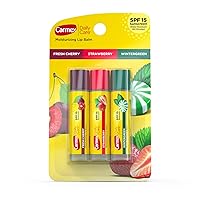 Carmex Daily Care SPF15 Variety Pack - 4 Packs of 3 Sticks