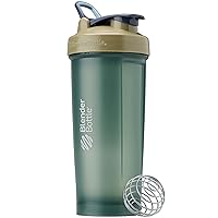 BlenderBottle Classic V2 Shaker Bottle Perfect for Protein Shakes and Pre Workout, 28oz, Full Color Tan