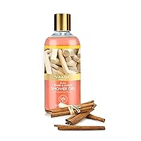 Vaadi Herbals Shower Gel - Sulfate-Free - Herbal Body Wash Both For Men And Women - 300 Ml (10.14 Fl Oz) - (Divine Honey & Sandal) (1 Bottle)