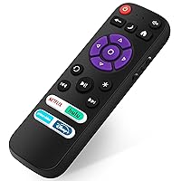 Replacement Remote Control for All Roku TVs, Universal TV Remote Fit for TCL/Onn/Sharp/Hisense/Element/Westinghouse/Philips/Insignia/Jvc Roku/RCA Smart TVs(Not for Roku Stick and Box)