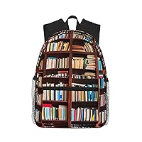 Books Print Backpacks Casual,Pacious Compartments,Work,Travel,Outdoor Activities Unisex Daypacks