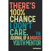 Don't Care Youth Mentor Journal Notebook: Youth Mentor Gifts │ Funny Sarcastic Gag Gift for Work Coworkers Boss Men Women for Birthday Christmas Retirement │ Blank Writing Note Pad