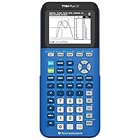 Texas Instruments TI-84 Plus CE Color Graphing Calculator, Bionic Blue Small