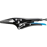 Channellock 103-6 6” Combination Long Nose Locking Pliers, Epoxy Resin Coating, Forged Steel, Long Nose for Maximum Clearance in Confirmed Work Environments