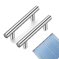 Ravinte 40 Pack | 6'' Cabinet Pulls Brushed Nickel Stainless Steel Kitchen Drawer Pulls Cabinet Handles 6”Length, 3-3/4” Hole Center with Mounting Template