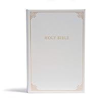 CSB Family Bible, White Bonded Leather Over Board: Holy Bible CSB Family Bible, White Bonded Leather Over Board: Holy Bible Bonded Leather