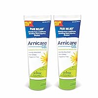 Boiron Pain Relief Arnicare 4.2oz Gel (Pack of 2) - Soothing Relief - Muscle and Joint Pain, Muscle Soreness, Bruises, Swelling - Fragrance-Free