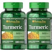 Turmeric 800 mg 100 Capsules (2 Pack)