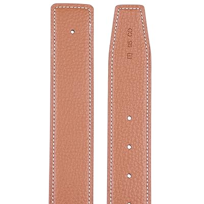 UzHot H Full Grain Leather Belt Strap Without Buckle Blank