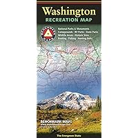 Washington Recreation Map, The Evergreen State, 2024 Edition