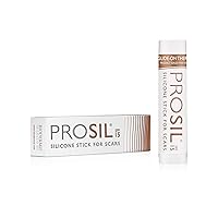 Pro-Sil SPF (Pro-Sil Sport) Patented Silicone Scar Treatment Stick w/Sunscreen (SPF 15) – Clinically Proven to Reduce the Appearance of Old & New Scars – Easy Glide-on Applicator, 4.25g