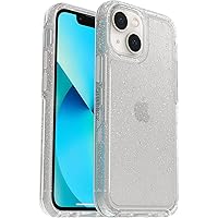 OtterBox iPhone 13 mini & iPhone 12 mini Symmetry Series Case - STARDUST, ultra-sleek, wireless charging compatible, raised edges protect camera & screen