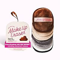 Makeup Eraser The Original, 7-Day Set, Erase All Makeup with Just Water, Including Waterproof Mascara, Eyeliner, Foundation, Lipstick, Sunscreen, and More! Neutrals, 7ct.