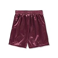 A4 Youth Athletic Shorts - Burgundy, l/14-16